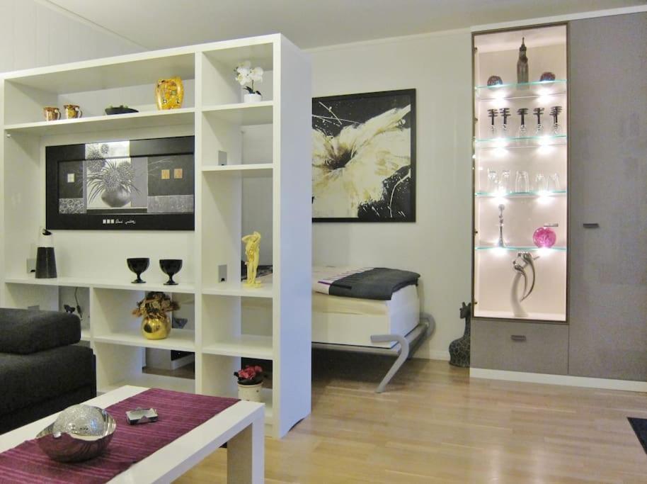 Modernes 1 Zimmer Luxusappartement Kleiner Roland Mit Parkplatz Und Balkon In Bremen Naehe Zentrum المظهر الخارجي الصورة